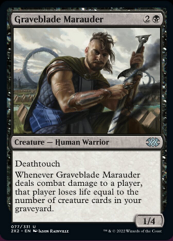 Graveblade Marauder [Double Masters 2022] | Game Master's Emporium (The New GME)
