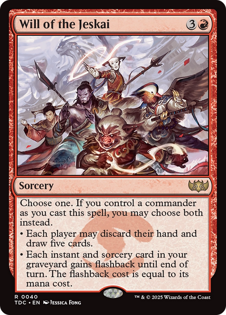 Will of the Jeskai [Tarkir: Dragonstorm Commander] | Game Master's Emporium (The New GME)
