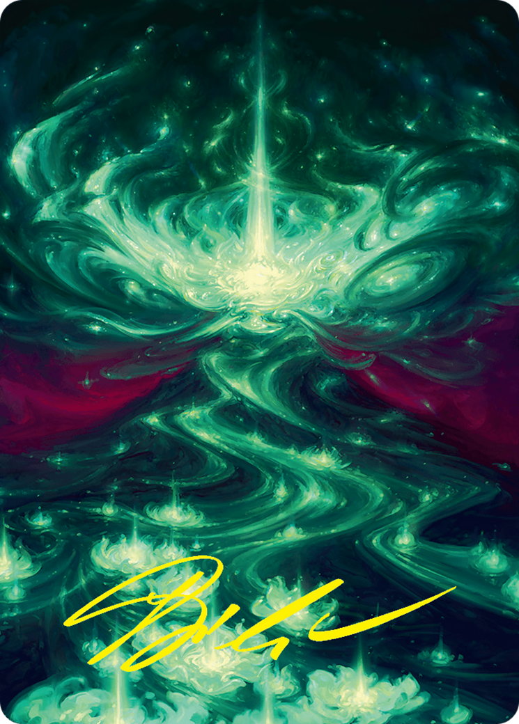 Genesis Wave Art Card (54/54) (Gold-Stamped Signature) [Foundations Art Series] | Game Master's Emporium (The New GME)