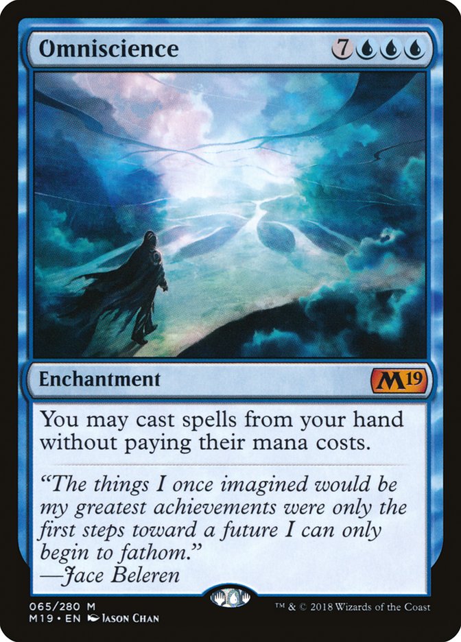 Omniscience [Core Set 2019] | Game Master's Emporium (The New GME)