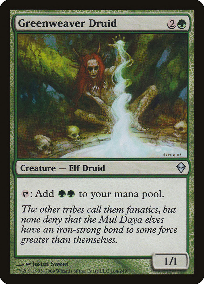 Greenweaver Druid [Zendikar] | Game Master's Emporium (The New GME)