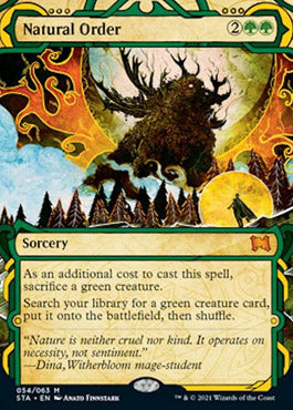 Natural Order (Foil Etched) [Strixhaven: Mystical Archive] | Game Master's Emporium (The New GME)
