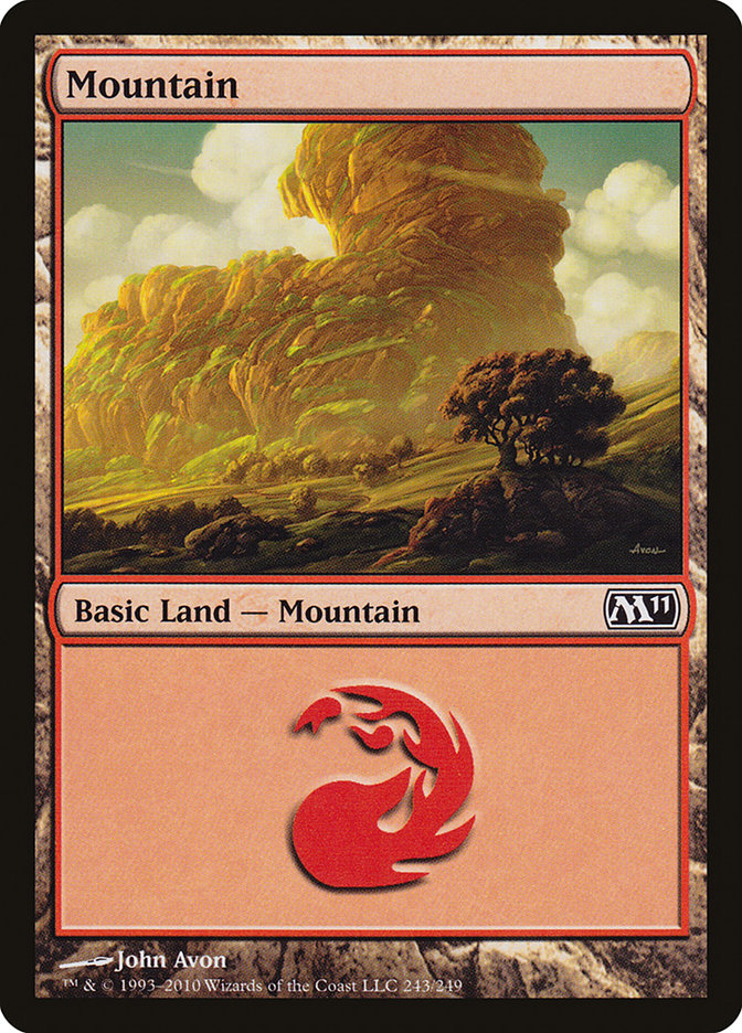 Mountain (243) [Magic 2011] | Game Master's Emporium (The New GME)