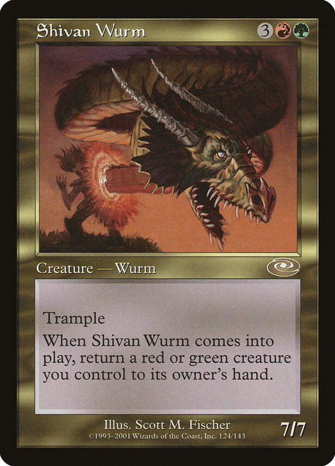 Shivan Wurm [Planeshift] | Game Master's Emporium (The New GME)