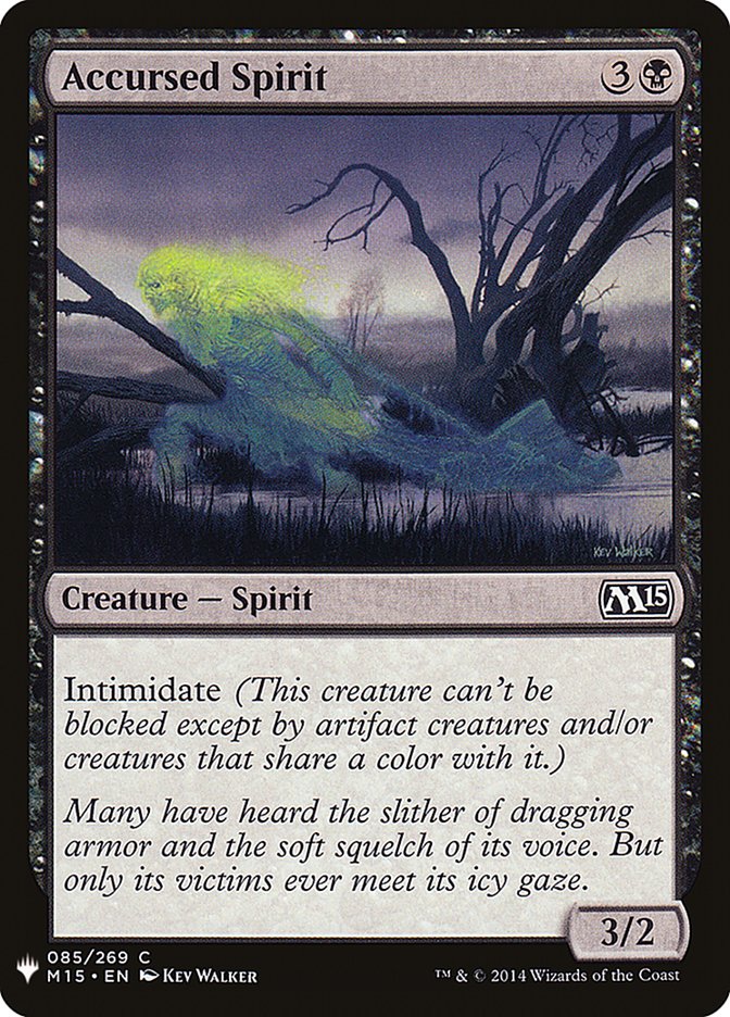 Accursed Spirit [Mystery Booster] | Game Master's Emporium (The New GME)