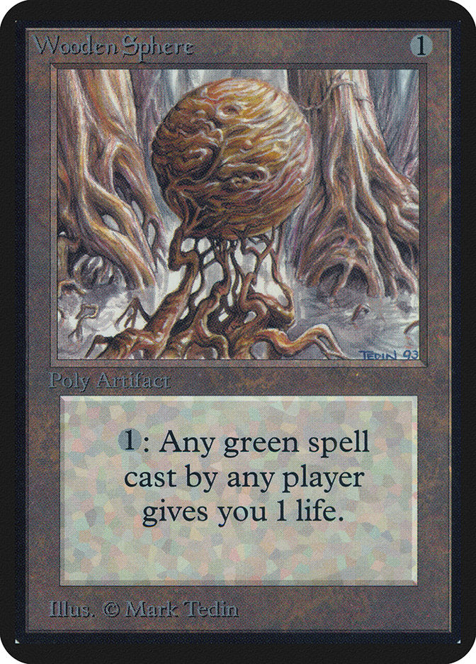 Wooden Sphere [Alpha Edition] | Game Master's Emporium (The New GME)