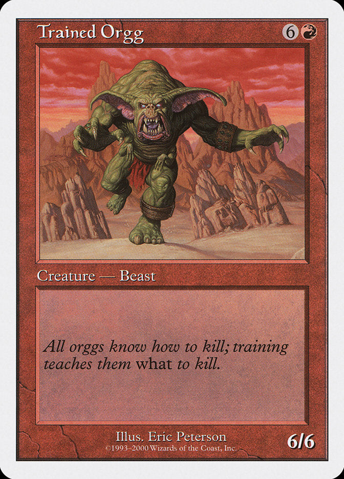 Trained Orgg [Starter 2000] | Game Master's Emporium (The New GME)