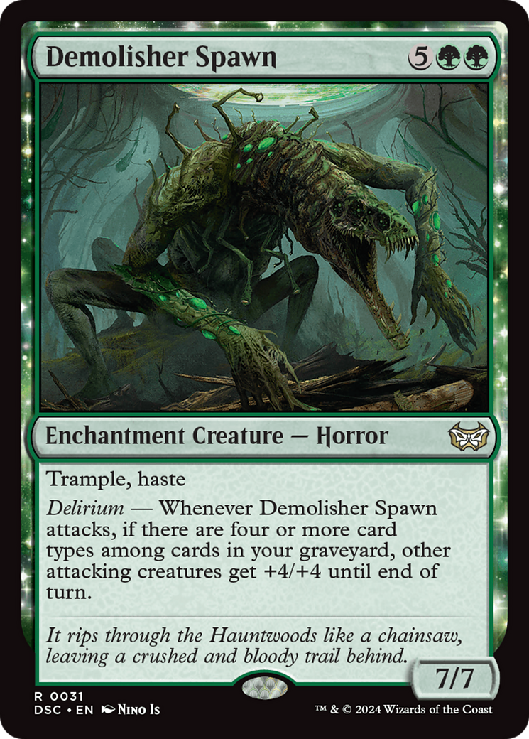 Demolisher Spawn [Duskmourn: House of Horror Commander] | Game Master's Emporium (The New GME)