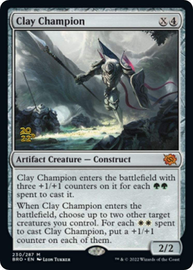 Clay Champion [The Brothers' War Prerelease Promos] | Game Master's Emporium (The New GME)