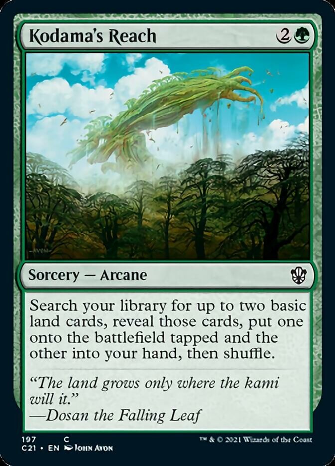Kodama's Reach [Commander 2021] | Game Master's Emporium (The New GME)