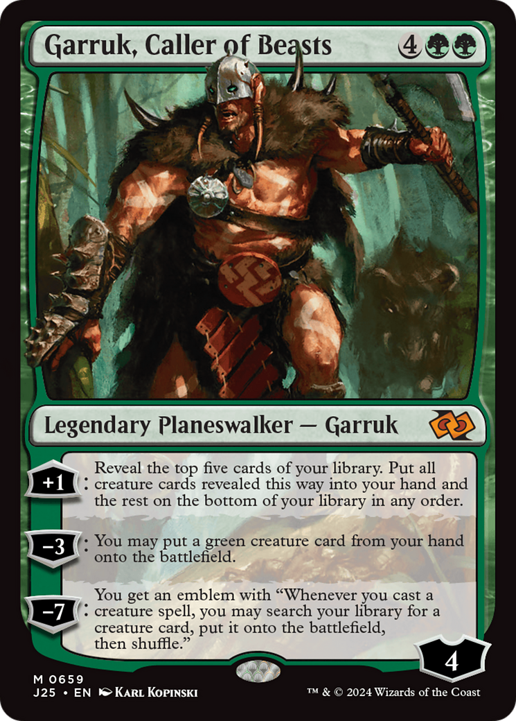 Garruk, Caller of Beasts [Foundations Jumpstart] | Game Master's Emporium (The New GME)