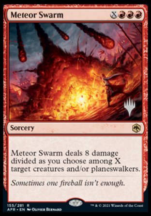 Meteor Swarm (Promo Pack) [Dungeons & Dragons: Adventures in the Forgotten Realms Promos] | Game Master's Emporium (The New GME)