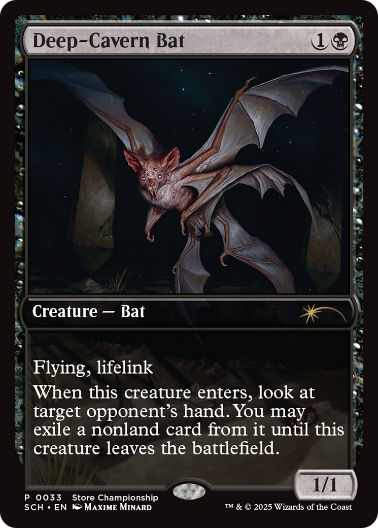 Deep-Cavern Bat [Store Championships 2025] | Game Master's Emporium (The New GME)