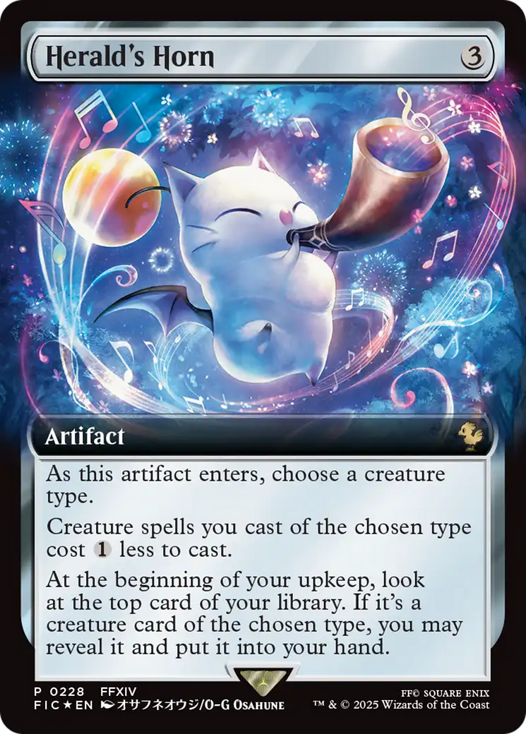 Herald's Horn (Extended Art) [FINAL FANTASY Promos] | Game Master's Emporium (The New GME)