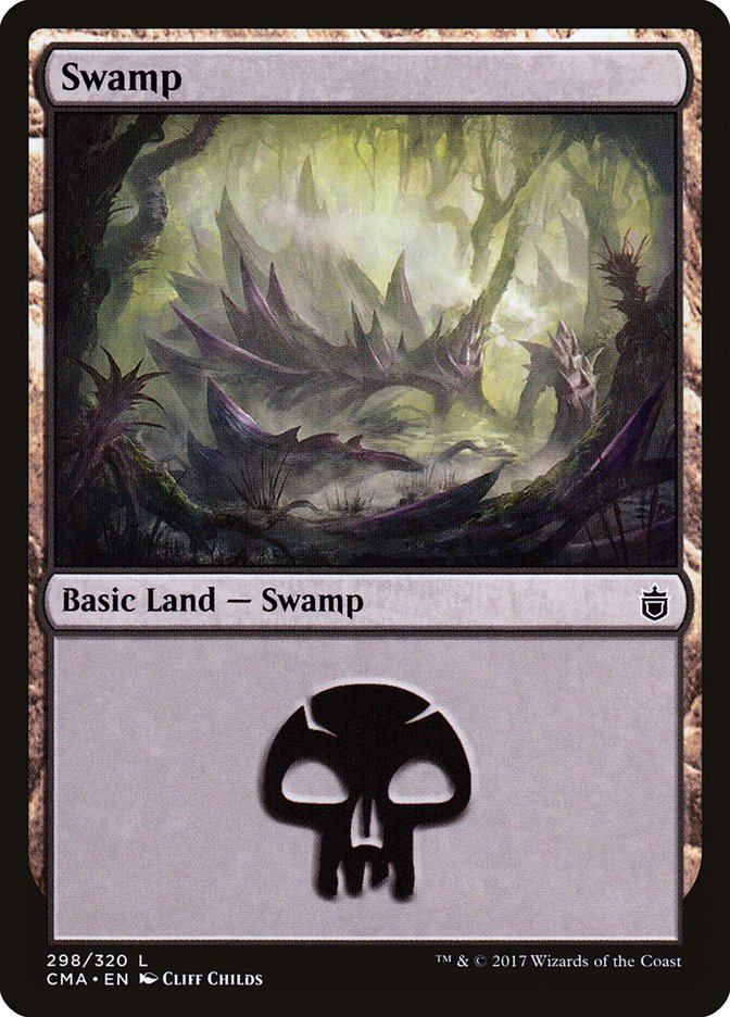 Swamp (298) [Commander Anthology] | Game Master's Emporium (The New GME)