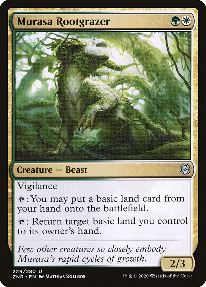 Murasa Rootgrazer [Zendikar Rising] | Game Master's Emporium (The New GME)