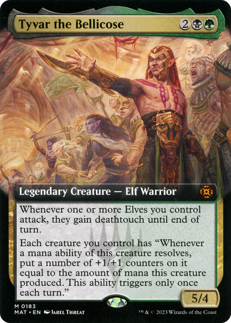 Tyvar the Bellicose (Extended Art) [March of the Machine: The Aftermath] | Game Master's Emporium (The New GME)