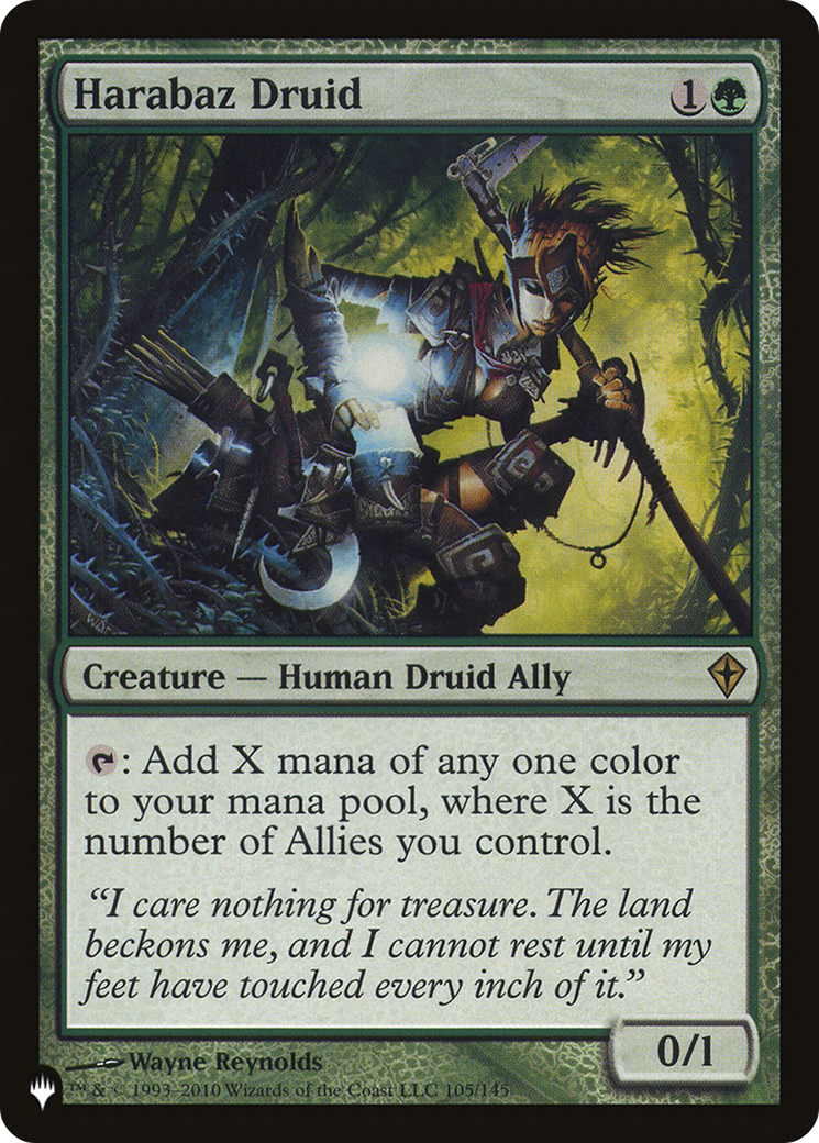 Harabaz Druid (WWK) [The List] | Game Master's Emporium (The New GME)