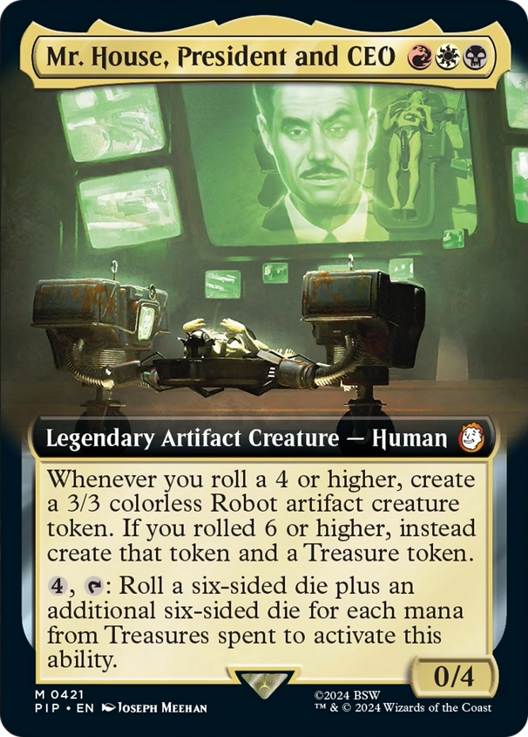 Mr. House, President and CEO (Extended Art) [Fallout] | Game Master's Emporium (The New GME)