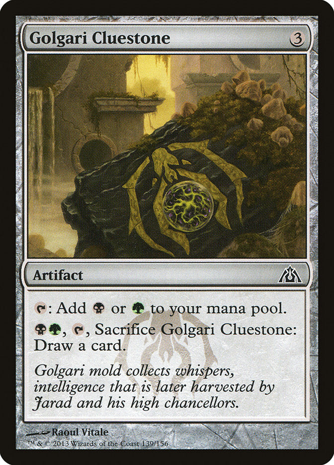 Golgari Cluestone [Dragon's Maze] | Game Master's Emporium (The New GME)