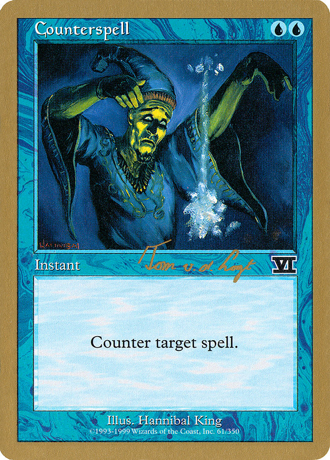 Counterspell (Tom van de Logt) [World Championship Decks 2000] | Game Master's Emporium (The New GME)