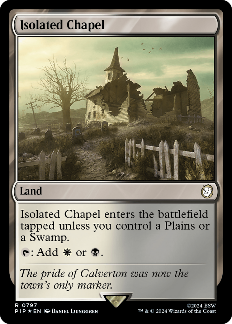 Isolated Chapel (Surge Foil) [Fallout] | Game Master's Emporium (The New GME)