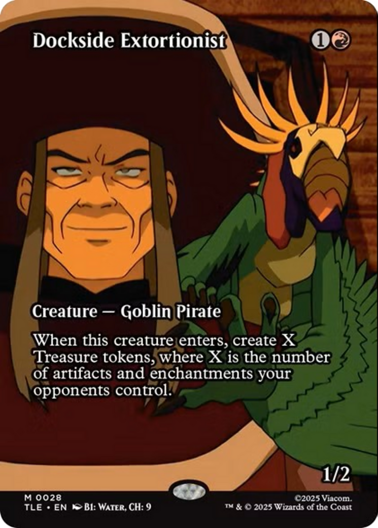 Dockside Extortionist (Borderless) [Avatar: The Last Airbender: Eternal-Legal] | Game Master's Emporium (The New GME)