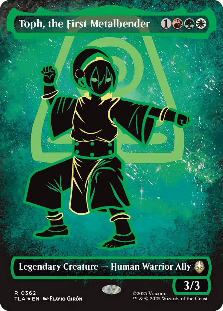 Toph, the First Metalbender (Borderless Battle Pose) [Avatar: The Last Airbender] | Game Master's Emporium (The New GME)
