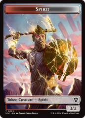 Spirit (0025) // Copy Double-Sided Token [Secrets of Strixhaven Commander Tokens] | Game Master's Emporium (The New GME)