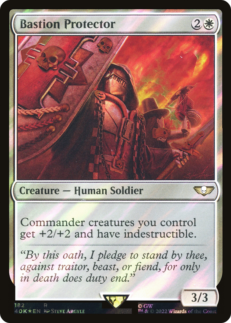 Bastion Protector (Surge Foil) [Marvel Super Heroes Commander] | Game Master's Emporium (The New GME)