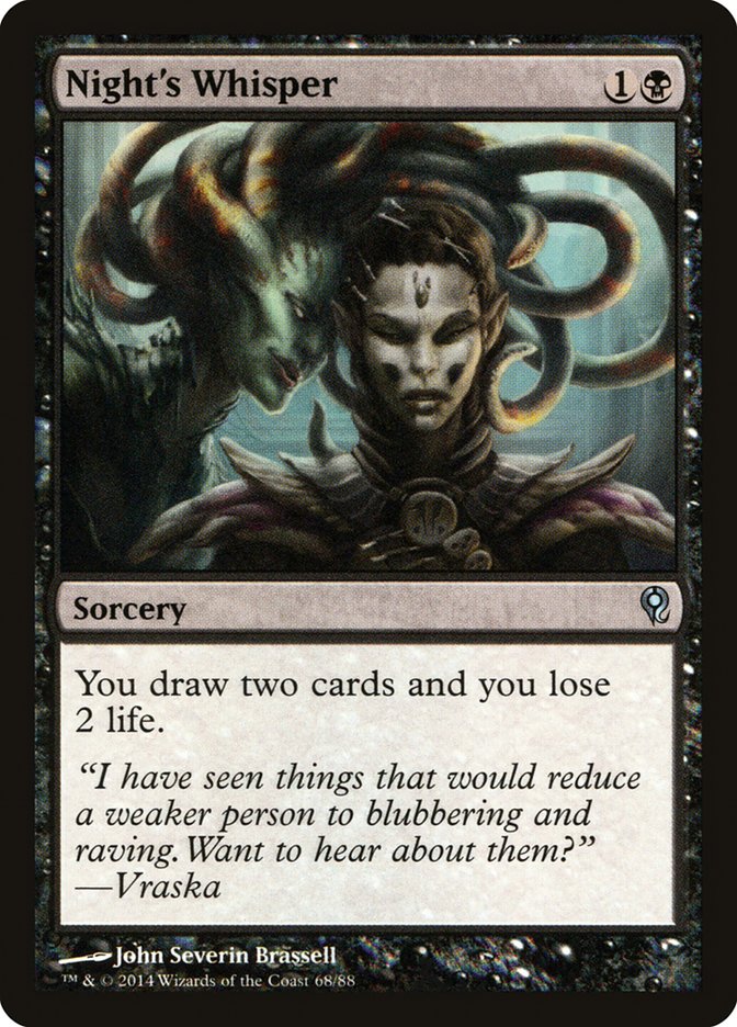 Night's Whisper [Duel Decks: Jace vs. Vraska] | Game Master's Emporium (The New GME)