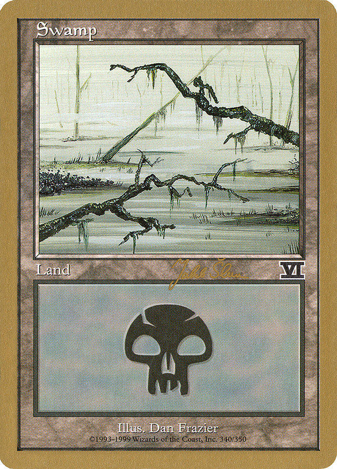 Swamp (js340b) (Jakub Slemr) [World Championship Decks 1999] | Game Master's Emporium (The New GME)