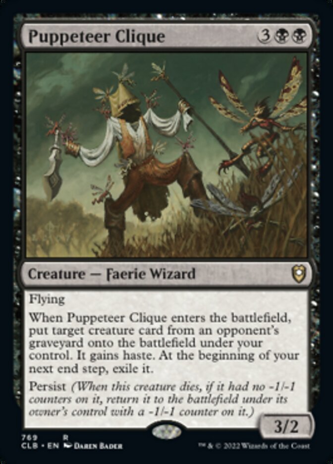Puppeteer Clique [Commander Legends: Battle for Baldur's Gate] | Game Master's Emporium (The New GME)
