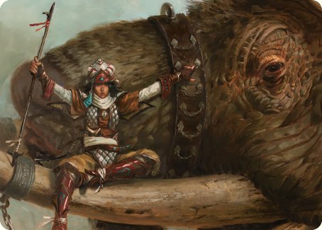 Tuskguard Captain Art Card [Commander Masters Art Series] | Game Master's Emporium (The New GME)