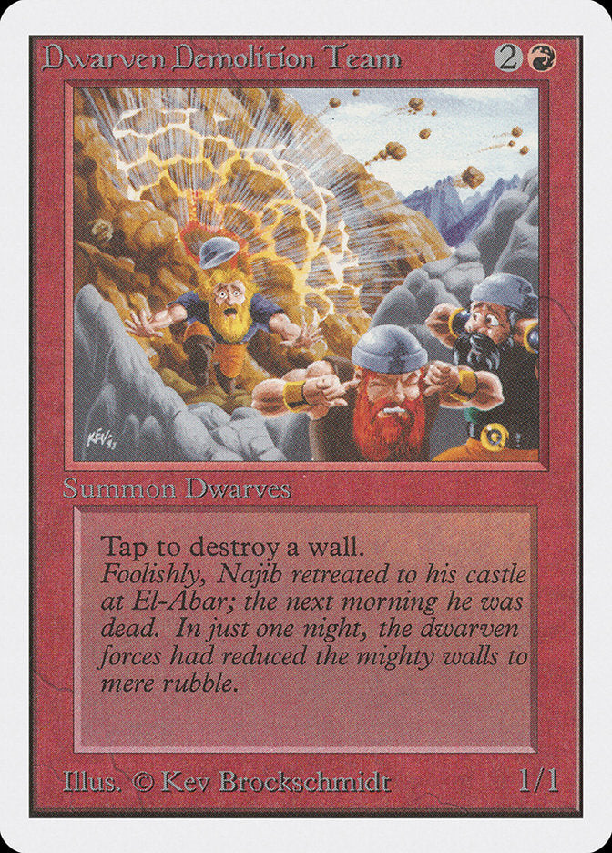 Dwarven Demolition Team [Unlimited Edition] | Game Master's Emporium (The New GME)