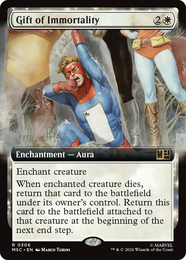 Gift of Immortality (Extended Art) [Marvel Super Heroes Commander] | Game Master's Emporium (The New GME)