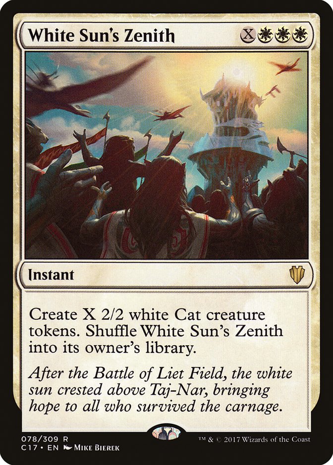 White Sun's Zenith [Commander 2017] | Game Master's Emporium (The New GME)