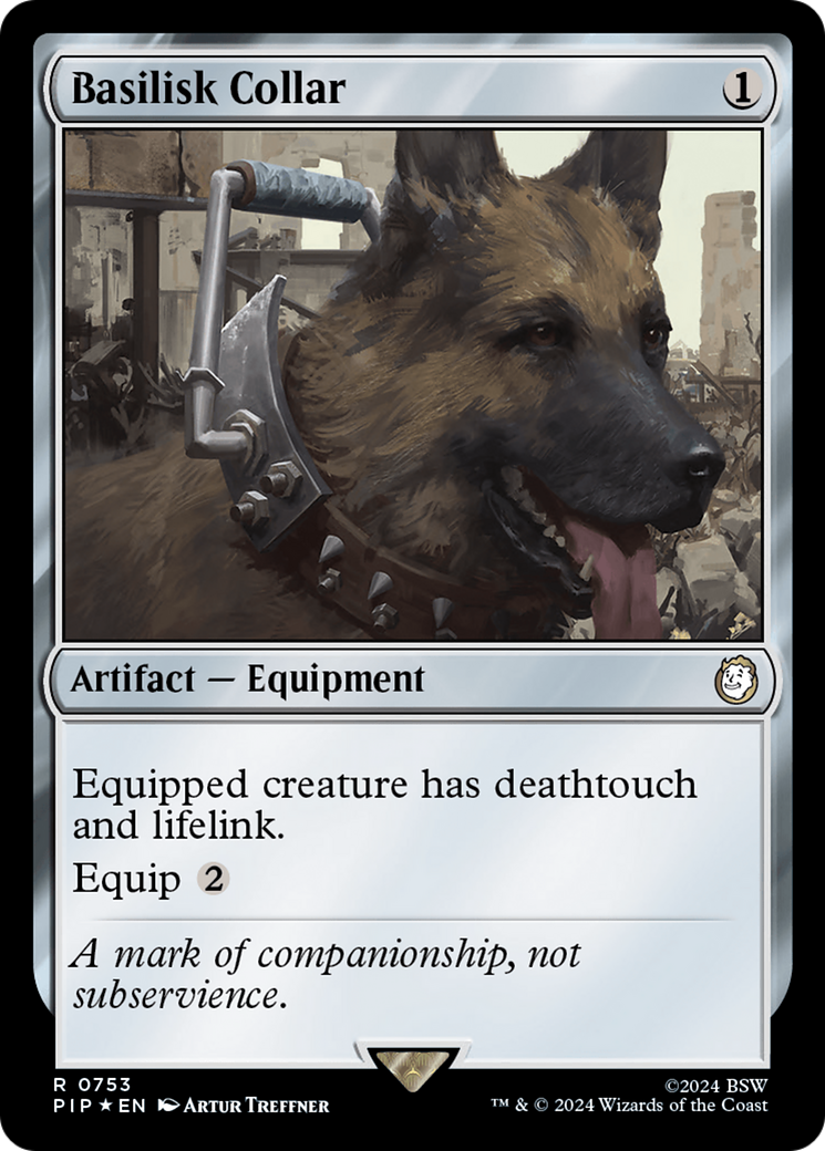 Basilisk Collar (Surge Foil) [Fallout] | Game Master's Emporium (The New GME)
