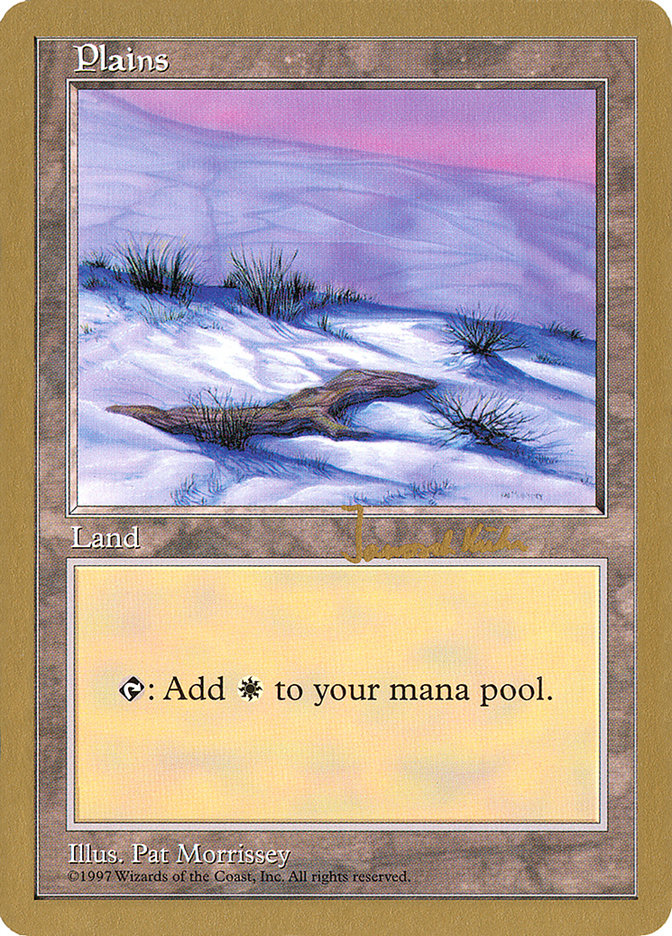 Plains (jk430) (Janosch Kuhn) [World Championship Decks 1997] | Game Master's Emporium (The New GME)