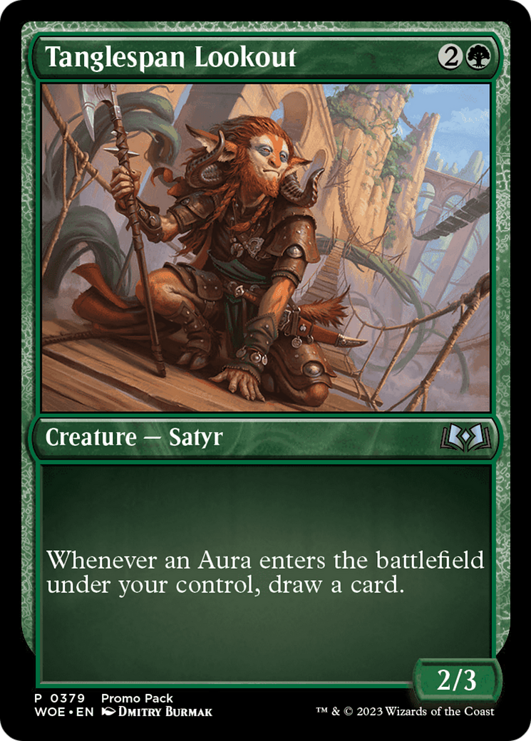 Tanglespan Lookout (Promo Pack) [Wilds of Eldraine Promos] | Game Master's Emporium (The New GME)