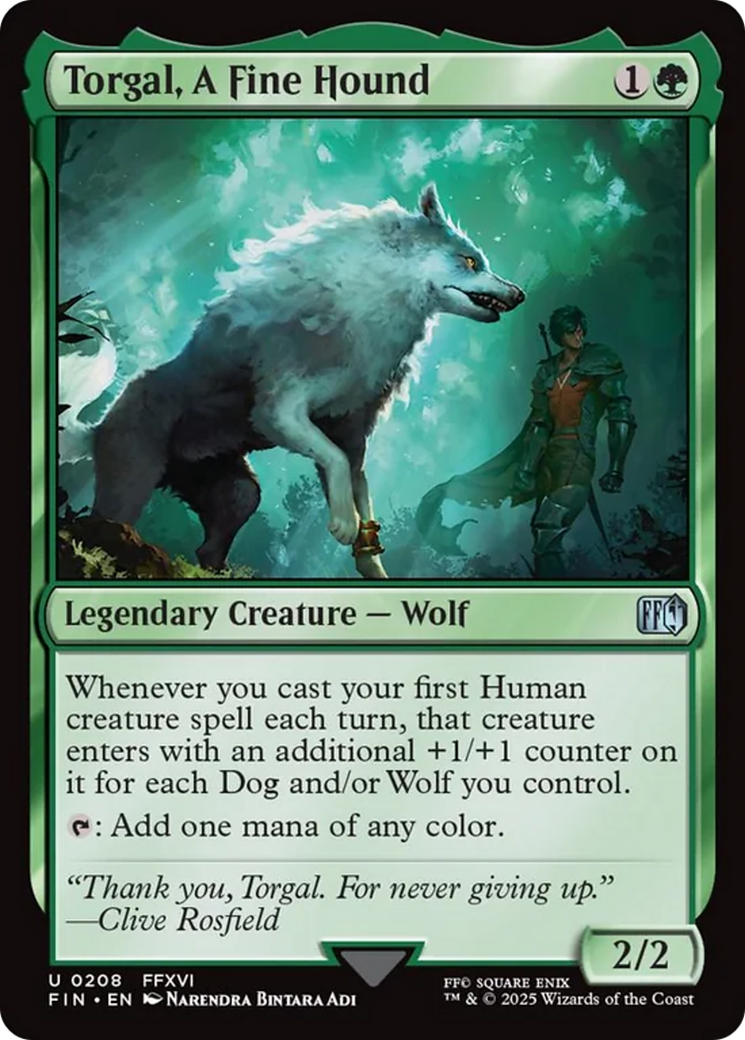 Torgal, A Fine Hound [FINAL FANTASY] | Game Master's Emporium (The New GME)