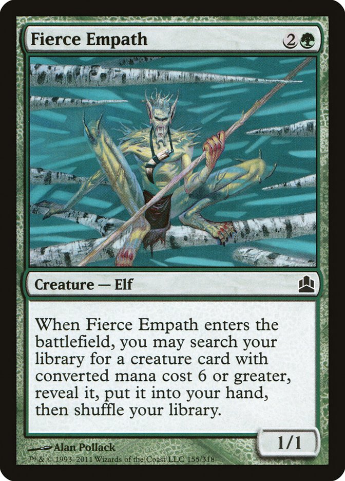 Fierce Empath [Commander 2011] | Game Master's Emporium (The New GME)