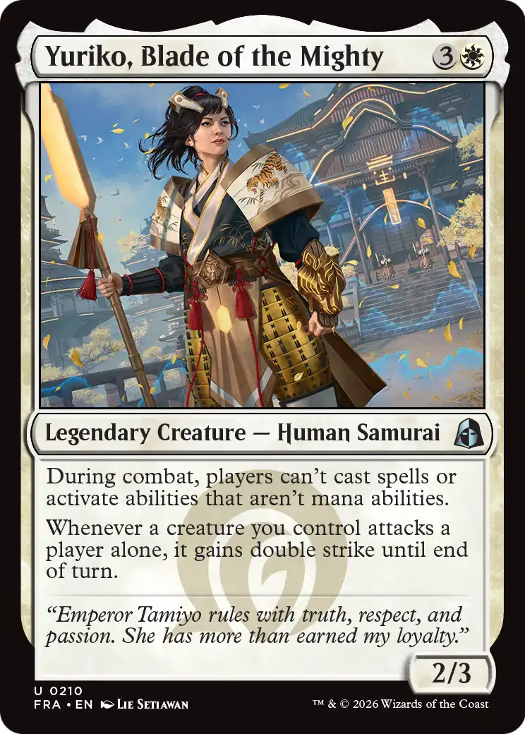 Yuriko, Blade of the Mighty [Reality Fracture] | Game Master's Emporium (The New GME)