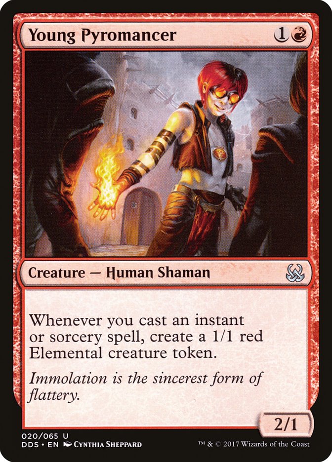 Young Pyromancer [Duel Decks: Mind vs. Might] | Game Master's Emporium (The New GME)