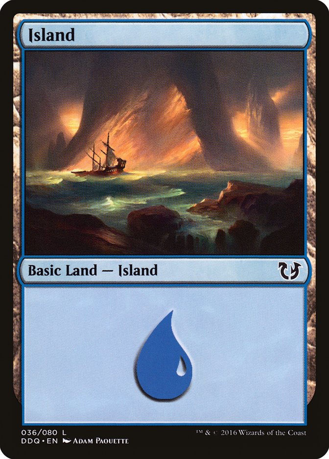 Island (36) [Duel Decks: Blessed vs. Cursed] | Game Master's Emporium (The New GME)