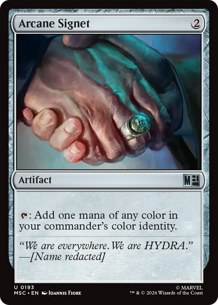 Arcane Signet (0193) [Marvel Super Heroes Commander] | Game Master's Emporium (The New GME)