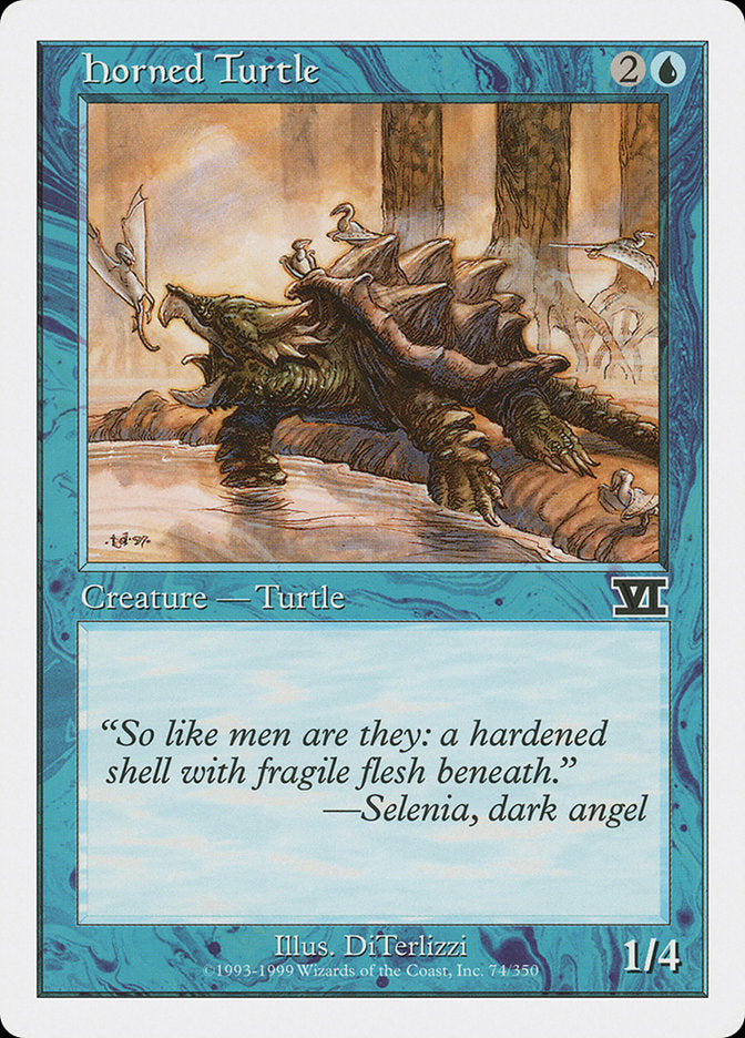 Horned Turtle [Classic Sixth Edition] | Game Master's Emporium (The New GME)