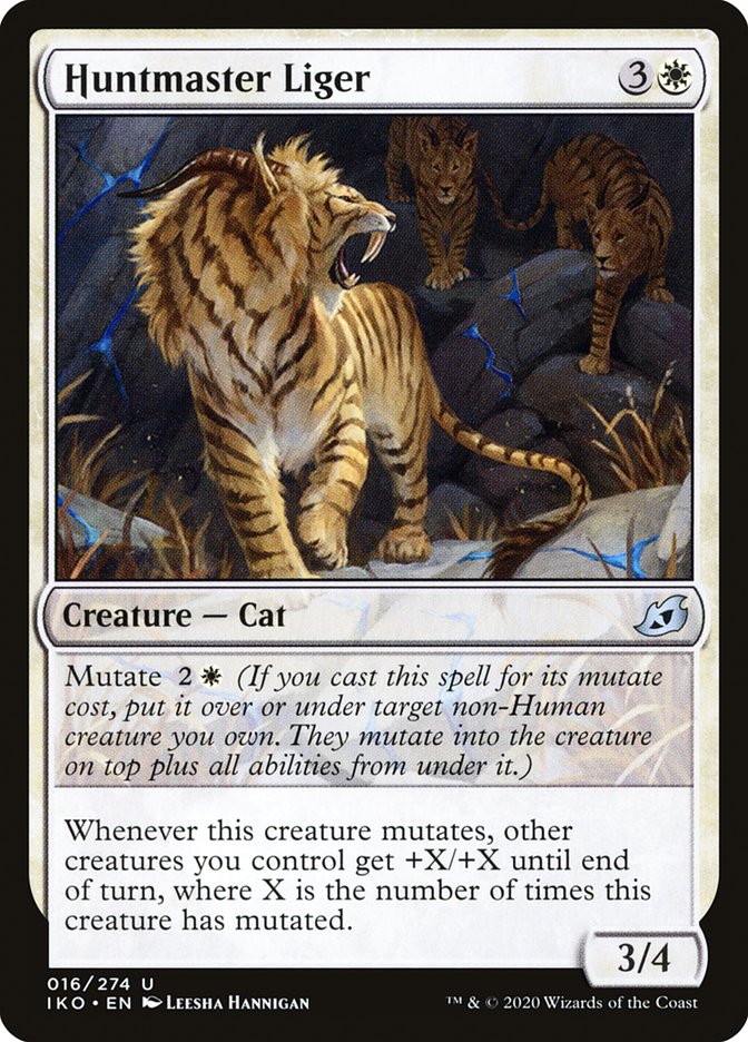 Huntmaster Liger [Ikoria: Lair of Behemoths] | Game Master's Emporium (The New GME)