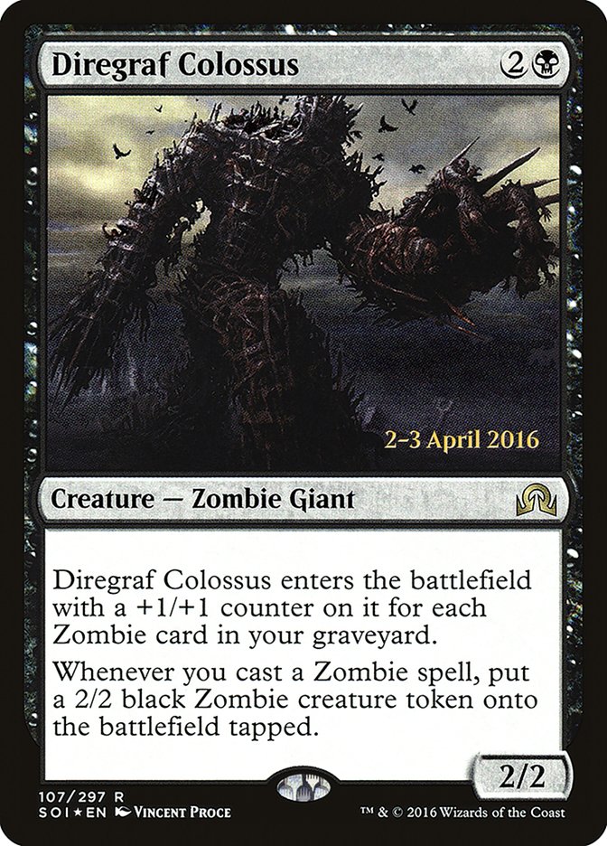 Diregraf Colossus [Shadows over Innistrad Prerelease Promos] | Game Master's Emporium (The New GME)