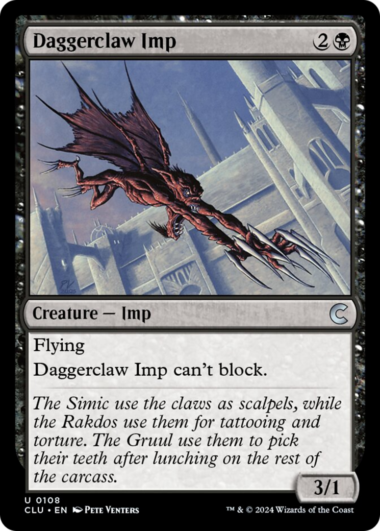 Daggerclaw Imp [Ravnica: Clue Edition] | Game Master's Emporium (The New GME)